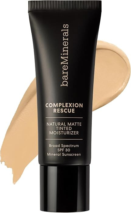 bareMinerals Complexion Rescue Tinted Moisturizer Mineral SPF 30 - Tinted Moisturizer for Face - ... | Amazon (US)