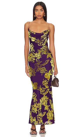 Pretoria Maxi Dress in Violet | Revolve Clothing (Global)