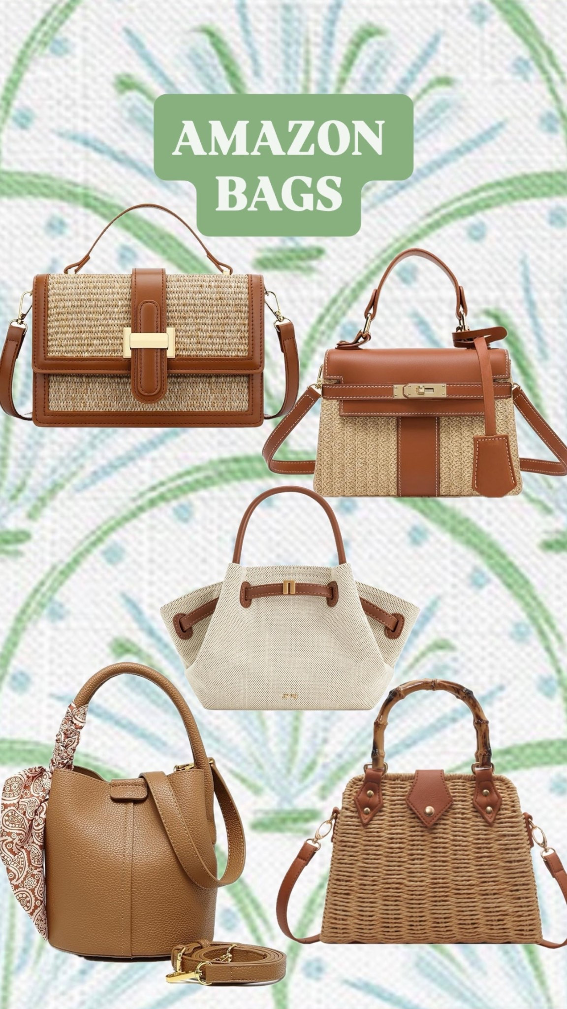 Amazon summer spring bags totes 

#LTKgrwm #LTKTravel #LTKootd