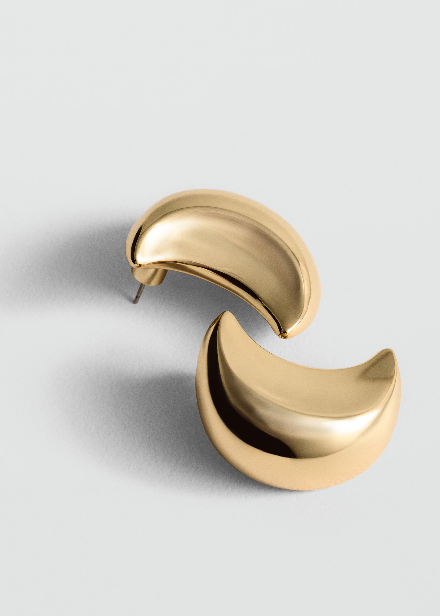 Orecchini anelli volume - Donna | MANGO Italia | Mango EU