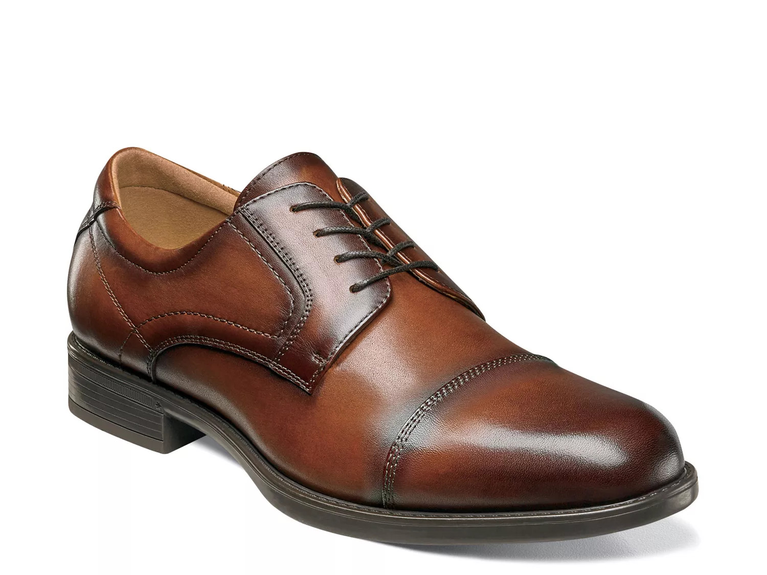 Florsheim Midtown Cap Toe Oxford | Men's | Cognac | Size 13 | Oxfords | Cap Toe | DSW