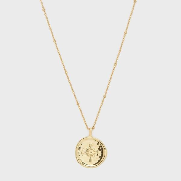 Compass Coin Necklace | Gorjana