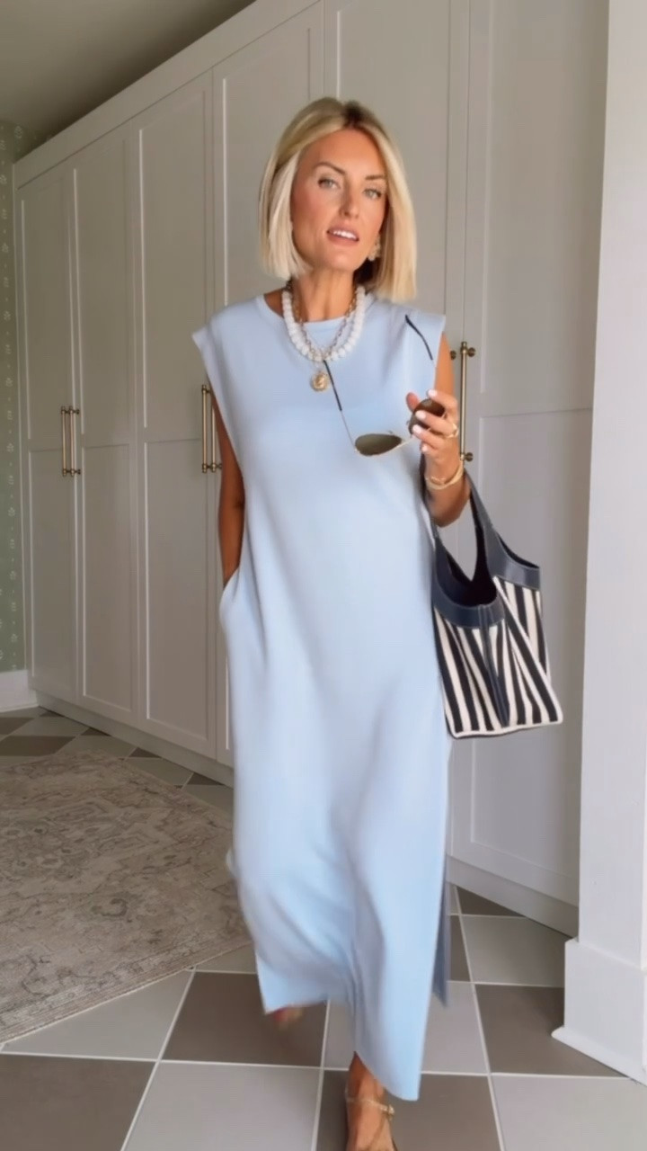This dress is so comfortable! It's such a great basic dress that you could do a lot with! I'm wearing a S! Loverly Grey, Amazon, summer dress, maxi dress, summer workwear, resort wear, vacation looks

#LTKootd #LTKSeasonal #LTKTravel