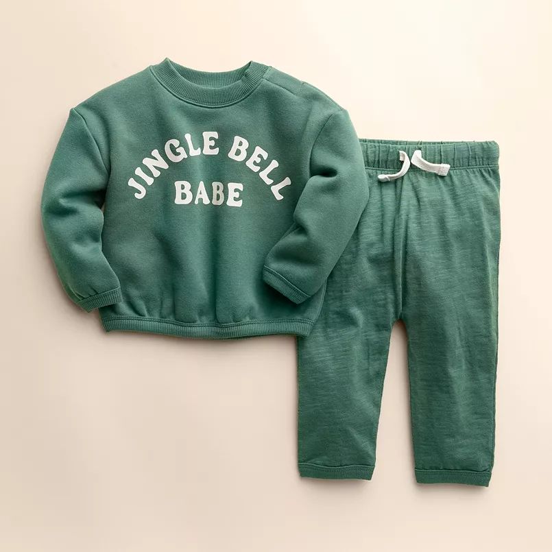 Baby Little Co. by Lauren Conrad Winter Sweatshirt & Pants Set | Kohl's