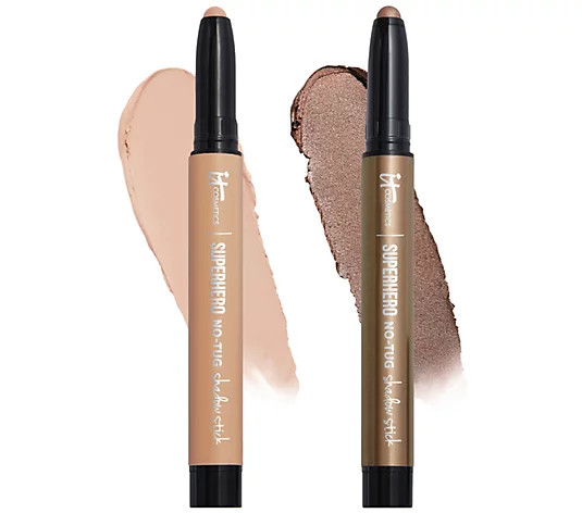 IT Cosmetics Superhero NoTug Waterproof Shadow Sticks Duo - QVC.com | QVC