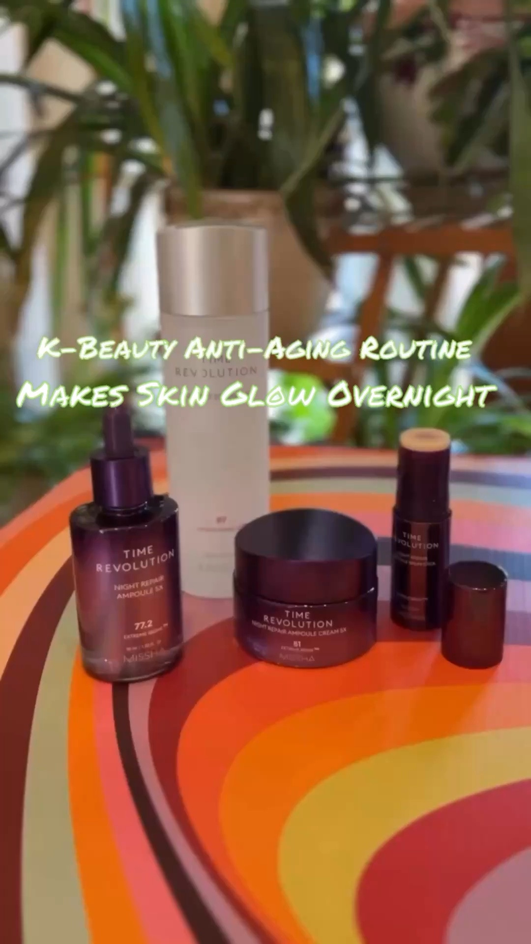 K-Beauty Routine That Gives Glass Skin. Tested the viral MISSHA Time Revolution Night Repair Ampoule Routine recently & wow. This K-beauty routine uses fermented ingredients to help improve glow, texture and even fine lines overnight. I can see the difference. One of my favorite affordable skincare finds. Now I know why this is the viral K-beauty serum and Night Repair routine everyone compares to luxury formulas.

The Time Revolution Night Repair Ampoule routine is packed with fermented ingredients that help with glow, texture and fine lines. The Night Repair Ampoule Serum, Cream, Balm Stick and First Essence is incredible. My skin looks smoother by morning. 

Linked below & 10% off entire order with my code 



https://misshaus.com/GLAMAMAMA190

Code: GLAMAMAMA190

#kbeautyskincare
#misshatimerevolution
#nightrepairampoule
#kbeautyfinds
#skincareroutine
#glassskin
#skincarefav @missha_us @missha.official
#ltkbeauty
#kbeautyskincare
#glassskinroutine
#affordableskincare
#nightserum
#skincarefavorites
#beautyfinds #ltkseasonal    #ltkactive #ltkhome #ltkover40 #ltku #trendingdenim #ltkparties #springoutfit #cozyset #ltksalealert #trendingstyle  #easter #easteroutfit #comfyset #matchingset #loungeset #springlooks #ltkgrwme #ltkfindsunder50  #travelset #ltktall #loungesets #ltkpetite #ltkmidsize #ltkplussize #ltkmomlife #target #amazon
#ltkfindsunder100 #loungepants  #giftsforher #eastergifts #basketstuffers


#LTKBeauty #LTKmorningroutine #LTKgrwm