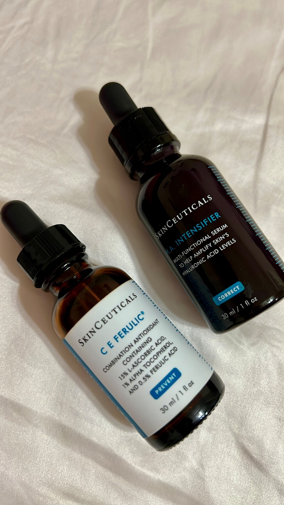 Skinceuticals CE Ferulic and H.A. Intensifier are on sale! 
 
Plus get Free shipping and Deluxe Sample of CE Ferulic (travel size). + Free UV Defense cream + Shop with us offer + select one sample! 
Use code Skinc15

#LTKSaleAlert #LTKFestival #LTKBeauty