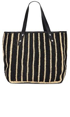 Rag & Bone Daily Straw Tote in Black Multi from Revolve.com | Revolve Clothing (Global)