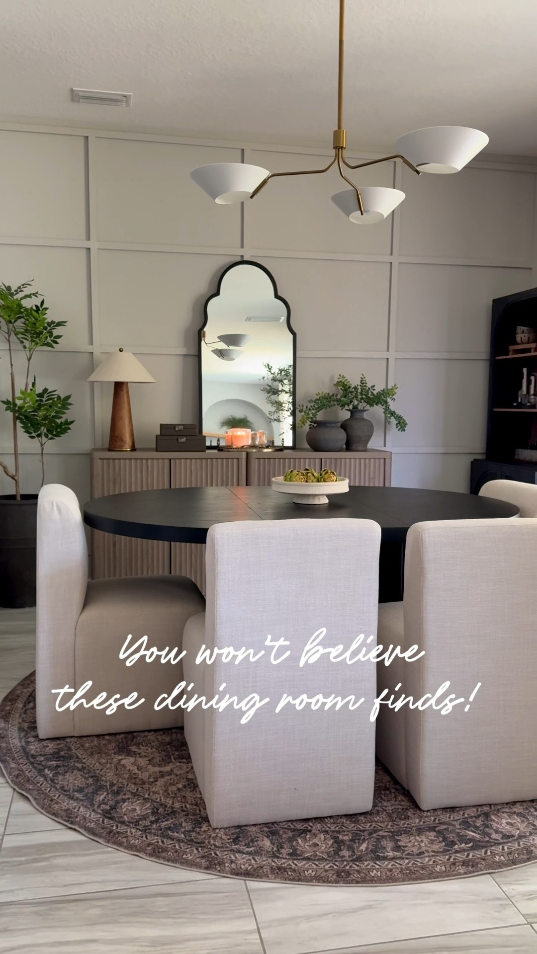 Love how this dining room is coming together.. added some new affordable studio mcgee pieces to the sideboard and got this new dining table from Walmart 👌🏽😍

Dining room, dining room table, dining room sideboard, sideboard styling, target studio mcgee, Walmart dining room table, Walmart home finds, modern neutral home decor, affordable home inspo

#LTKHome