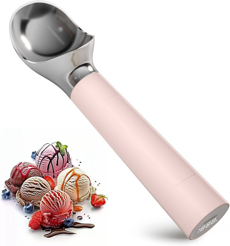Heated Ice Cream Scoop, Electric Scooper for Hard Icecream, Self Warming Spoon Max to 158℉, Rec... | Amazon (CA)