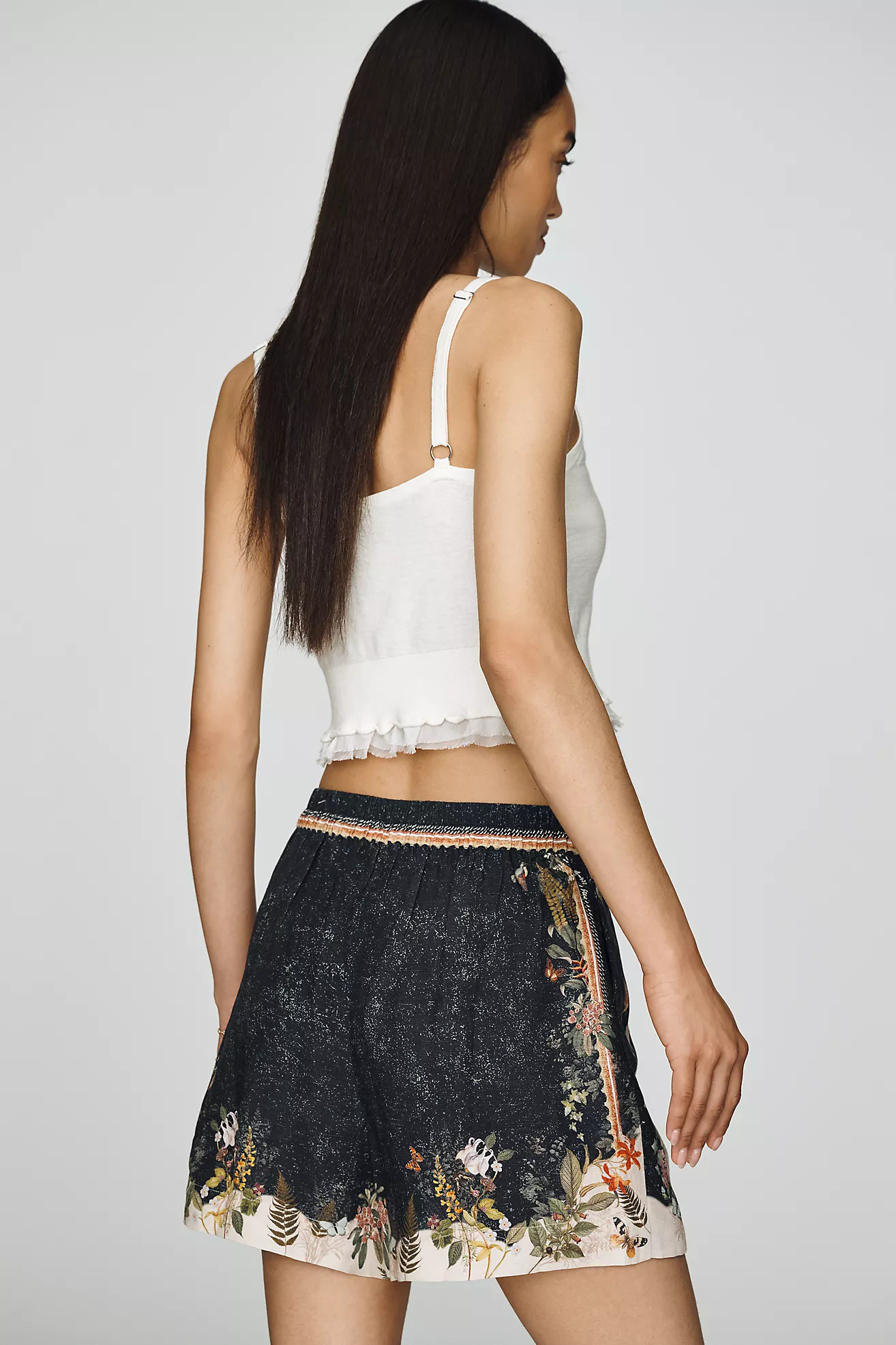 Ranna Gill Floral Wrap Skort | Anthropologie (US)