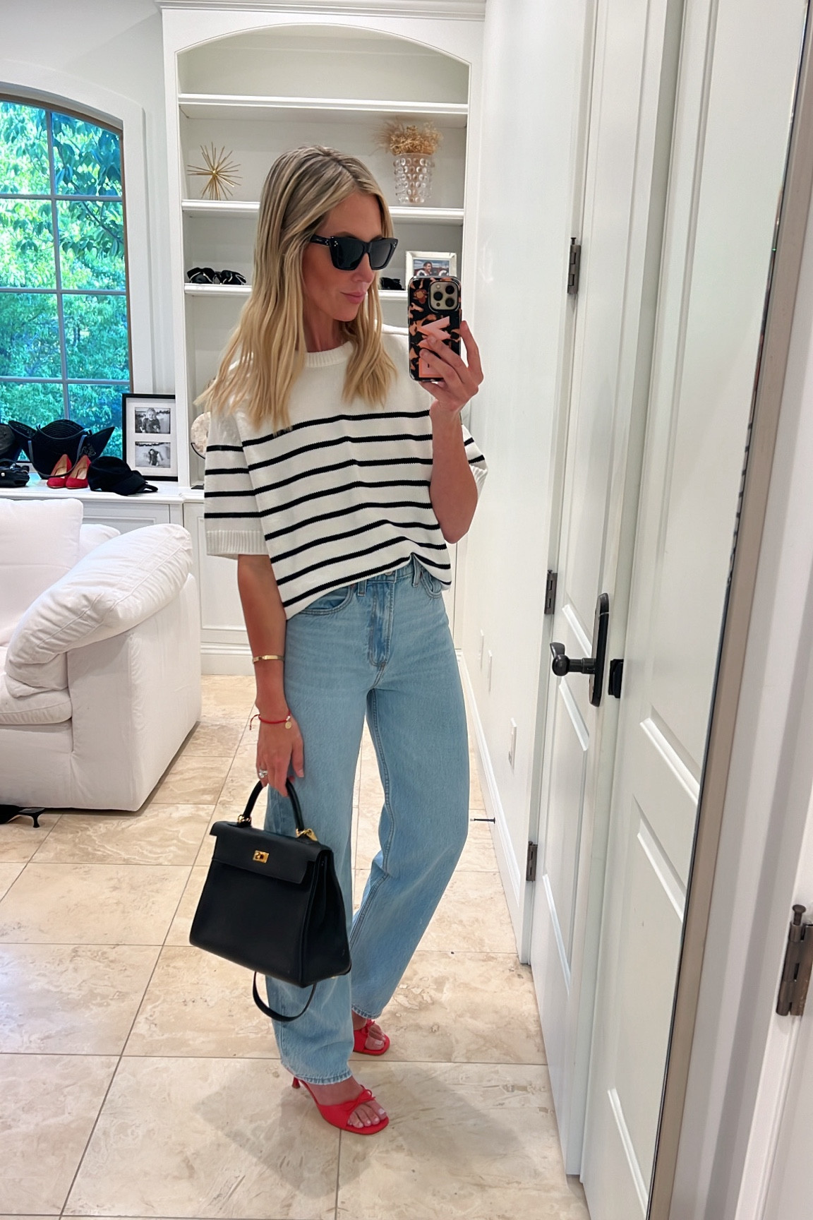 The perfect striped sweater on sale. This is the size small. Get your normal size 

#LTKSaleAlert #LTKStyleTip