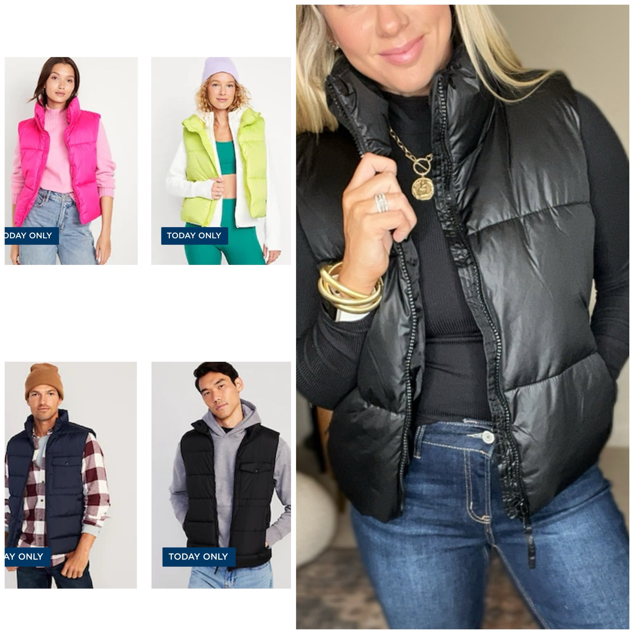 Old Navy puffer vests ONLY $15!!! 

#LTKsalealert #LTKSeasonal #LTKfindsunder50