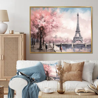 Eiffel Tower Masterpiece II - France Large Wall Art | Wayfair North America