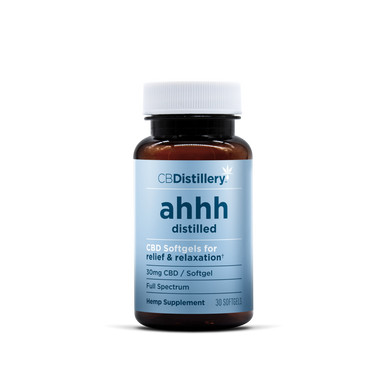 Full Spectrum CBD Softgels - 30mg - 30 Count | CBDistillery