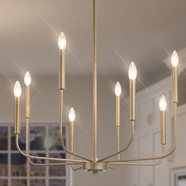 Lafferty 8 - Light Candle Style Classic / Traditional Chandelier | Wayfair North America