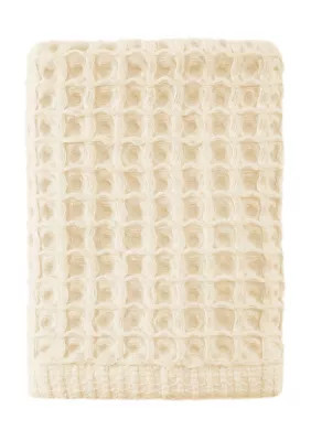Crown & Ivy Waffle Knit Bathroom Towel, Sand, Hand Towel | Belk