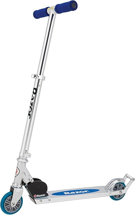 Razor AW Kick Scooter for Kids - Wheelie Bar, Lightweight, Foldable, Aluminum Frame, and Adjustab... | Amazon (US)
