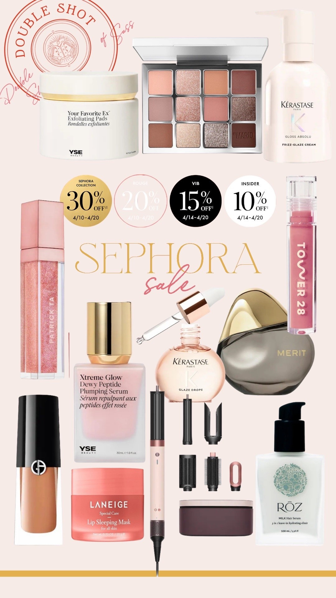 Sephora sale opens today for everyone! Such a good time to grab items you’ve been wanting to try on sale! 

#LTKBeauty #LTKSaleAlert