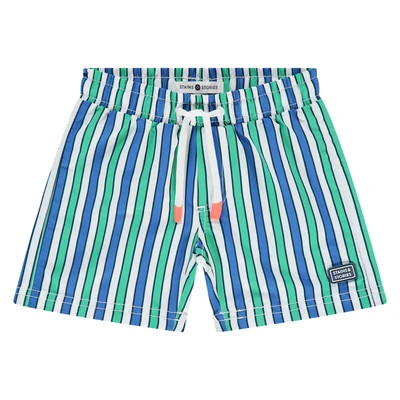 Multi Striped Swim Shorts | Maisonette