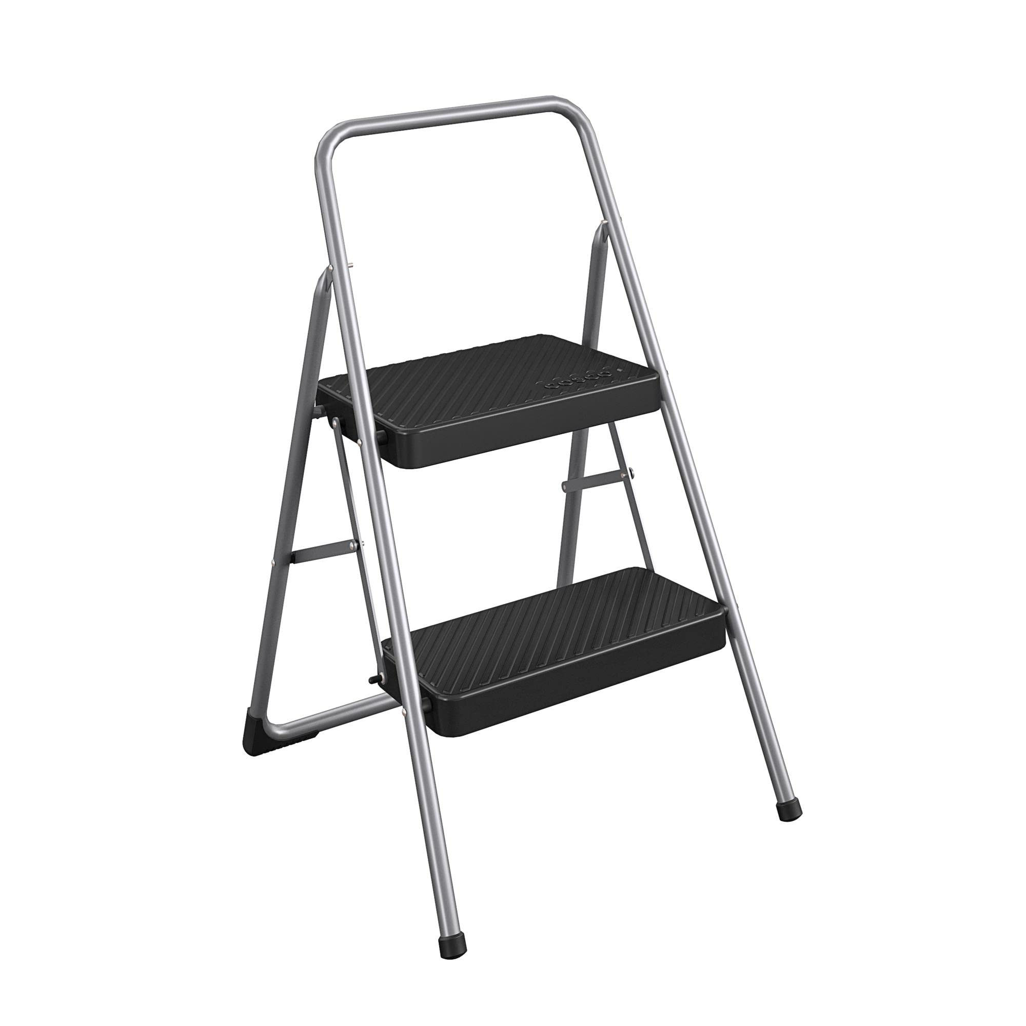 CoscoProducts COSCO 11137PBL1E 2 Household Folding Step Stool, ANSI Type 3, 200 lb Weight Capacit... | Amazon (US)