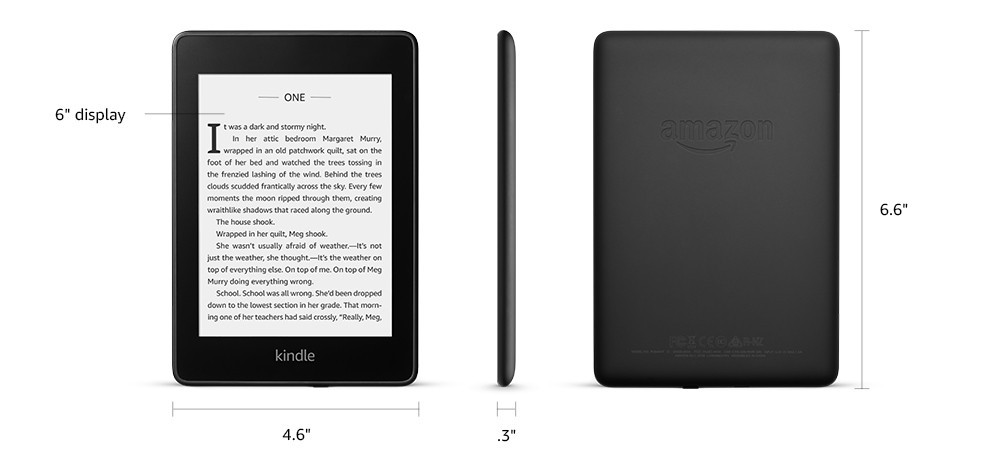 Kindle Paperwhite – (previous generation - 2018 release) Waterproof with more than 2x the Storage –  | Amazon (US)