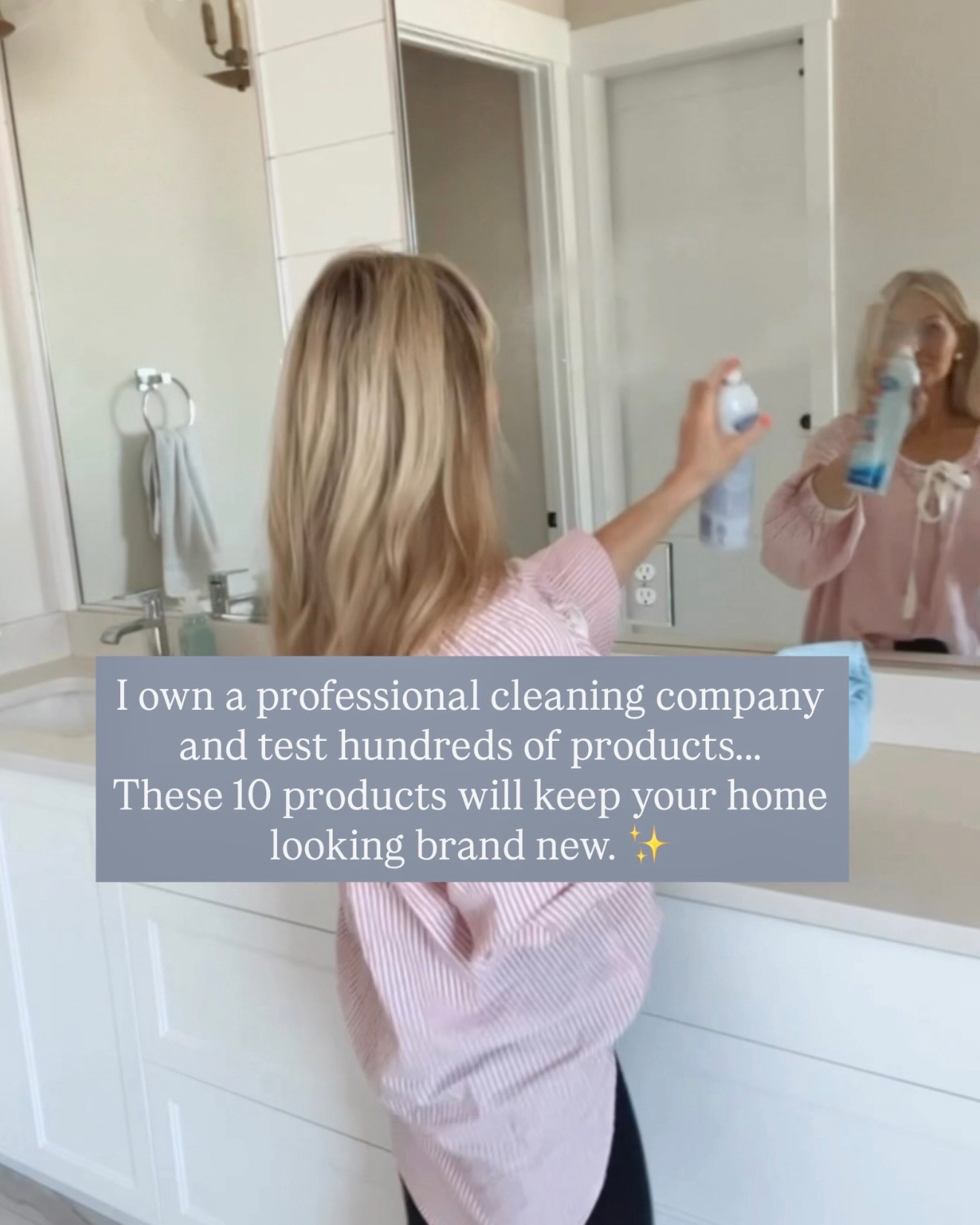 I test hundreds of cleaning products in my professional cleaning company… and these are the 10 that truly make the biggest difference. 💙✨

If you ever feel overwhelmed, short on time, or like your home just won’t stay clean no matter what you do…please know you’re not alone. I’m a busy toddler mom too, and I promise… it’s not about cleaning more. It’s about using the right products that actually WORK so cleaning finally feels easier.

These are the ones that keep your home looking fresh, clean, and brand new without the stress. No gatekeeping here, just me sharing the things that make mom life a little lighter. 🫶

✨🍋 Comment “BRAND NEW” and I’ll DM you the full list.

Follow @carecleaning  for daily cleaning tips, time-saving mom hacks, and products that truly help your home feel calm, clean, and happy. 💙✨

#cleaningtips #cleantok #cleaninghacks
