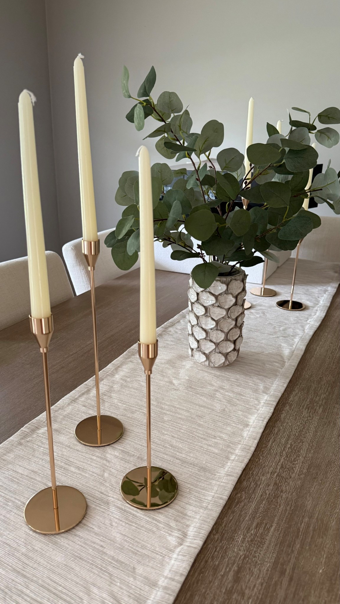 The most gorgeous candle stick holders! AND they’re under $21! They look $$$ in person. Such an elegant edition to my dining room!

Dining room
Candle
Candlestick
Home decor
Home accessory
Interior design

#LTKFindsUnder50 #LTKHome #LTKStyleTip