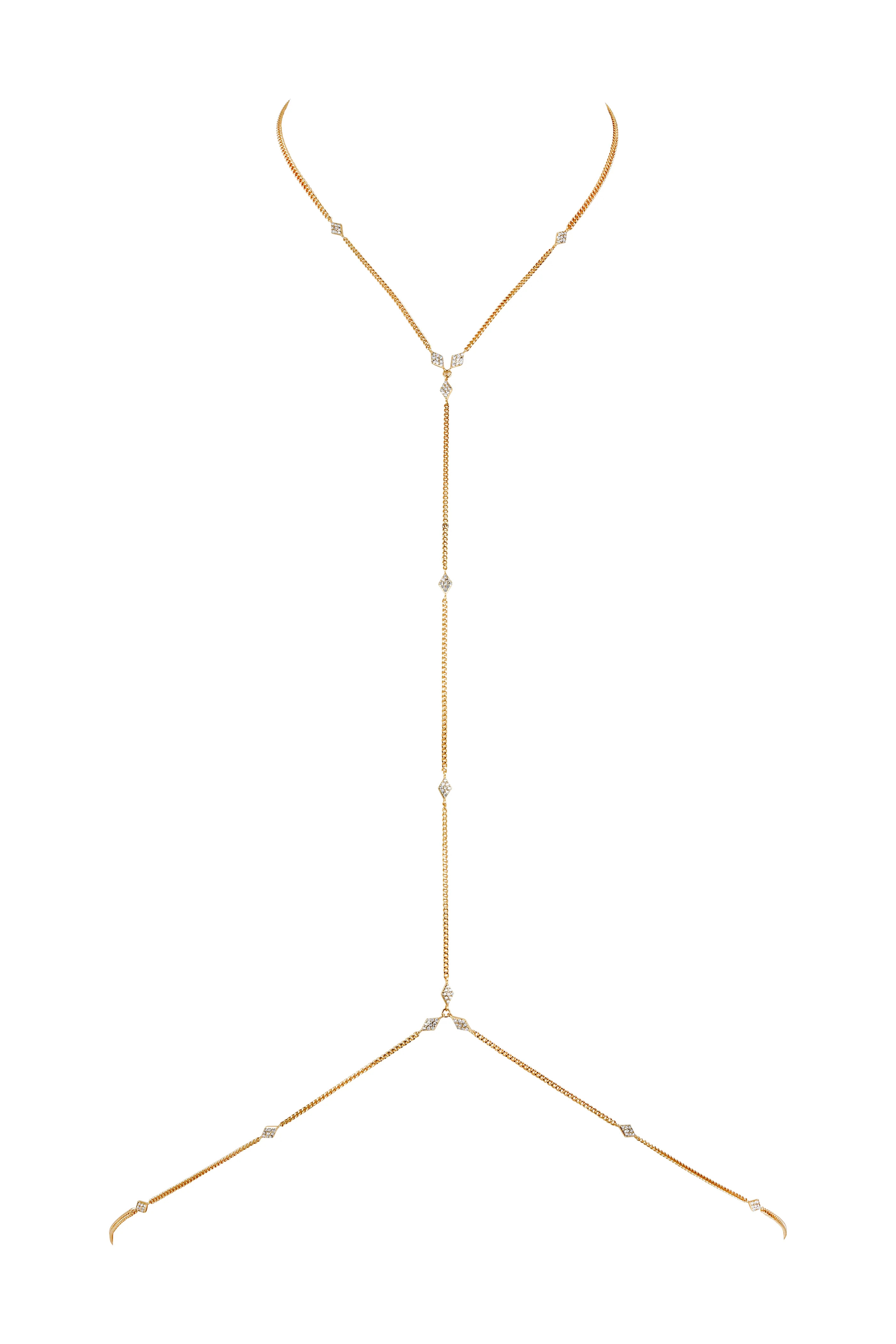 Pave Dinah Body Chain | Lili Claspe