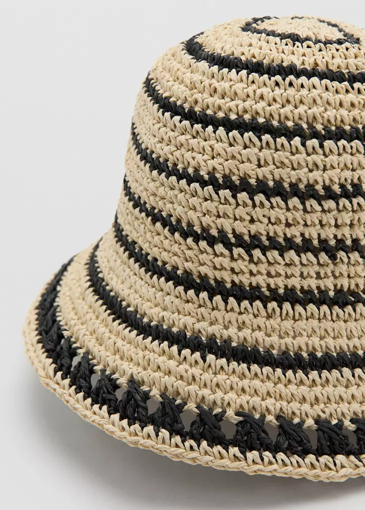 Chapeau bob rayures - Teen | MANGO France m\u00e9tropolitaine | Mango EU
