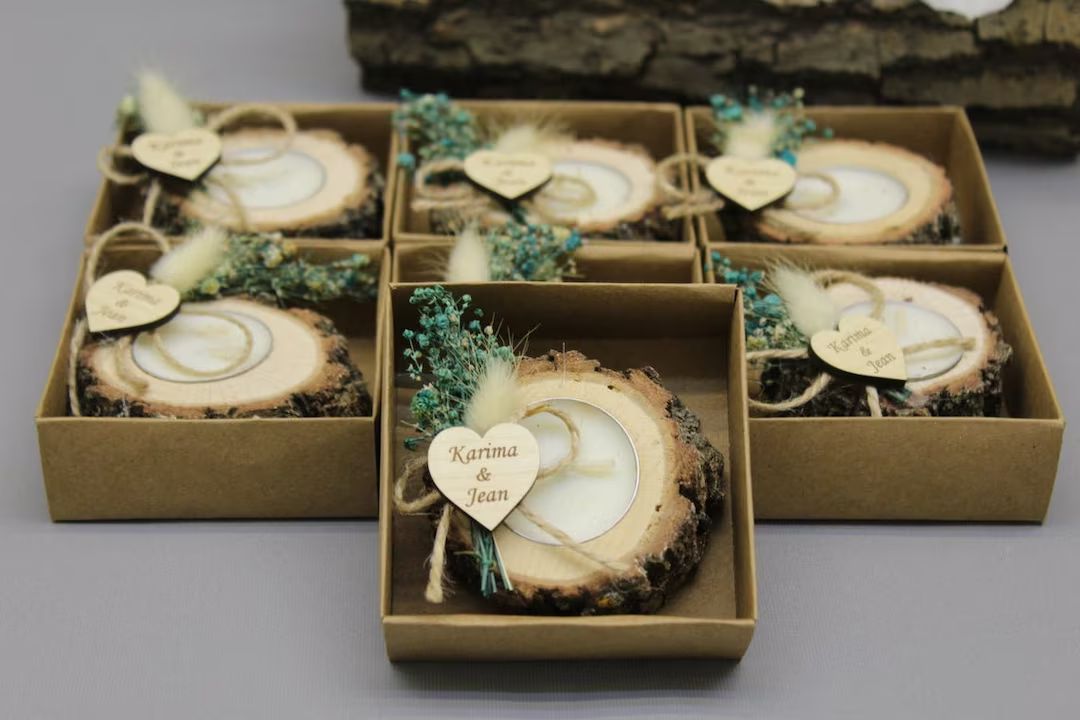 50 PCS Wedding Favors for Guests in Bulk  Rustic Wedding - Etsy | Etsy (US)