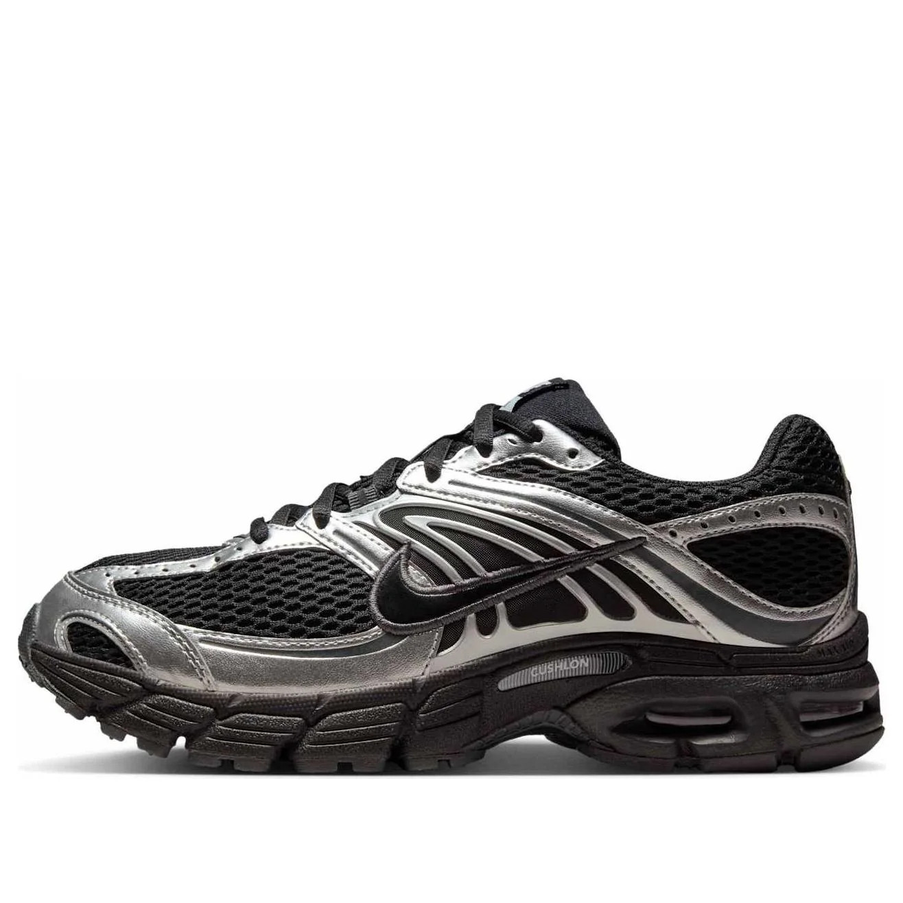(WMNS) Nike Air Max Moto 2K 'Black Metallic Silver' HQ2056-007 | KICKS CREW