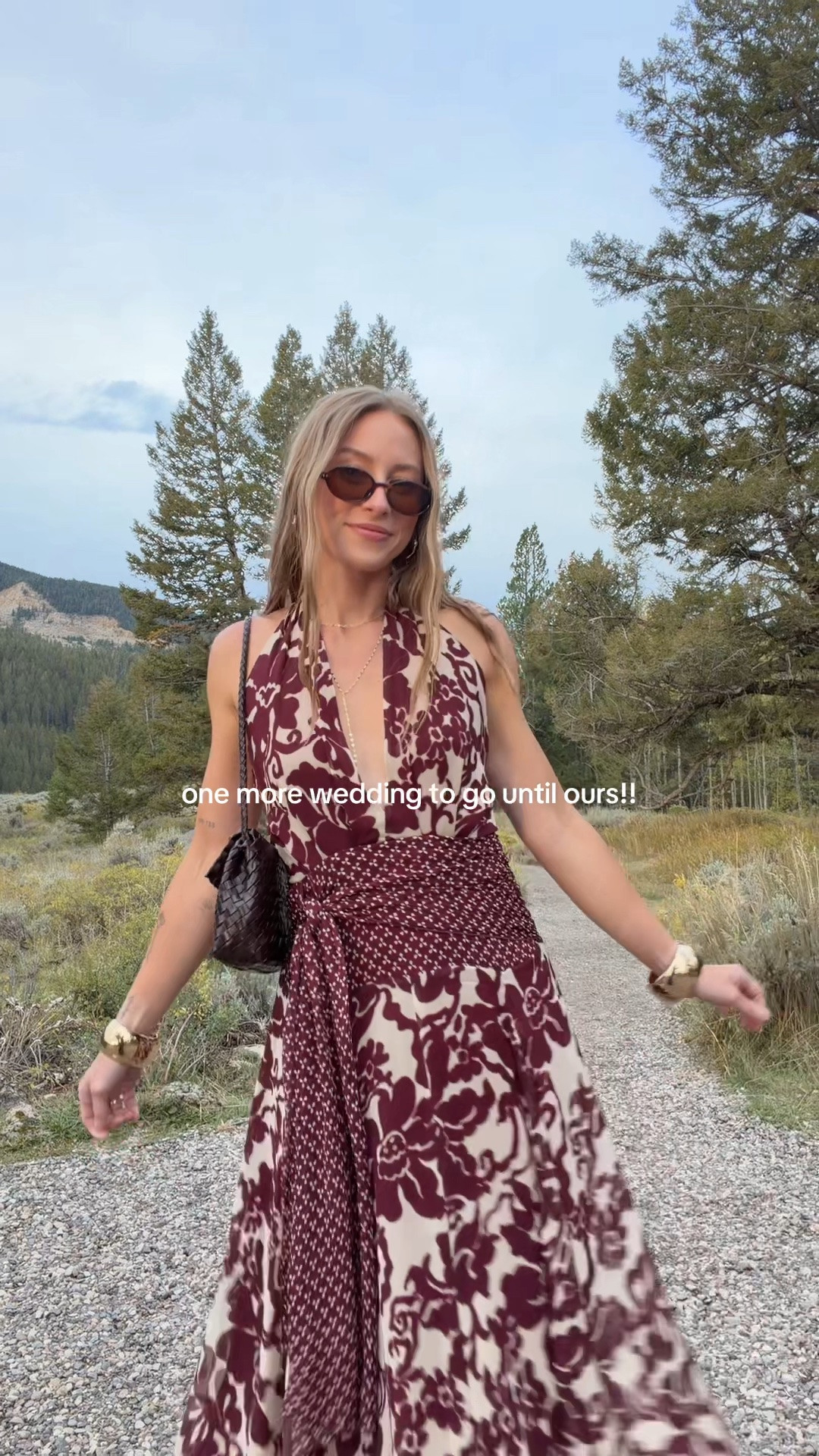 9/29/26 My Favorite Wedding Guest Look 🤠🤎

Wedding 5 of 6 this year and this might officially be my favorite look 🤎 It just felt SO me — a little western, relaxed but still dressed up + perfect for a chilly wedding out west.
Wearing this Baymo dress with my Tecovas boots, an Amazon knit shawl for when the temperature dropped + my older Loeffler Randall bag. Finished with Amazon gold bangles + sunglasses for a little high-low mix.
One of those outfits I genuinely didn’t want to take off 🤠🏔️ Linking everything I can here!

#LTKootd #LTKSeasonal #LTKWedding