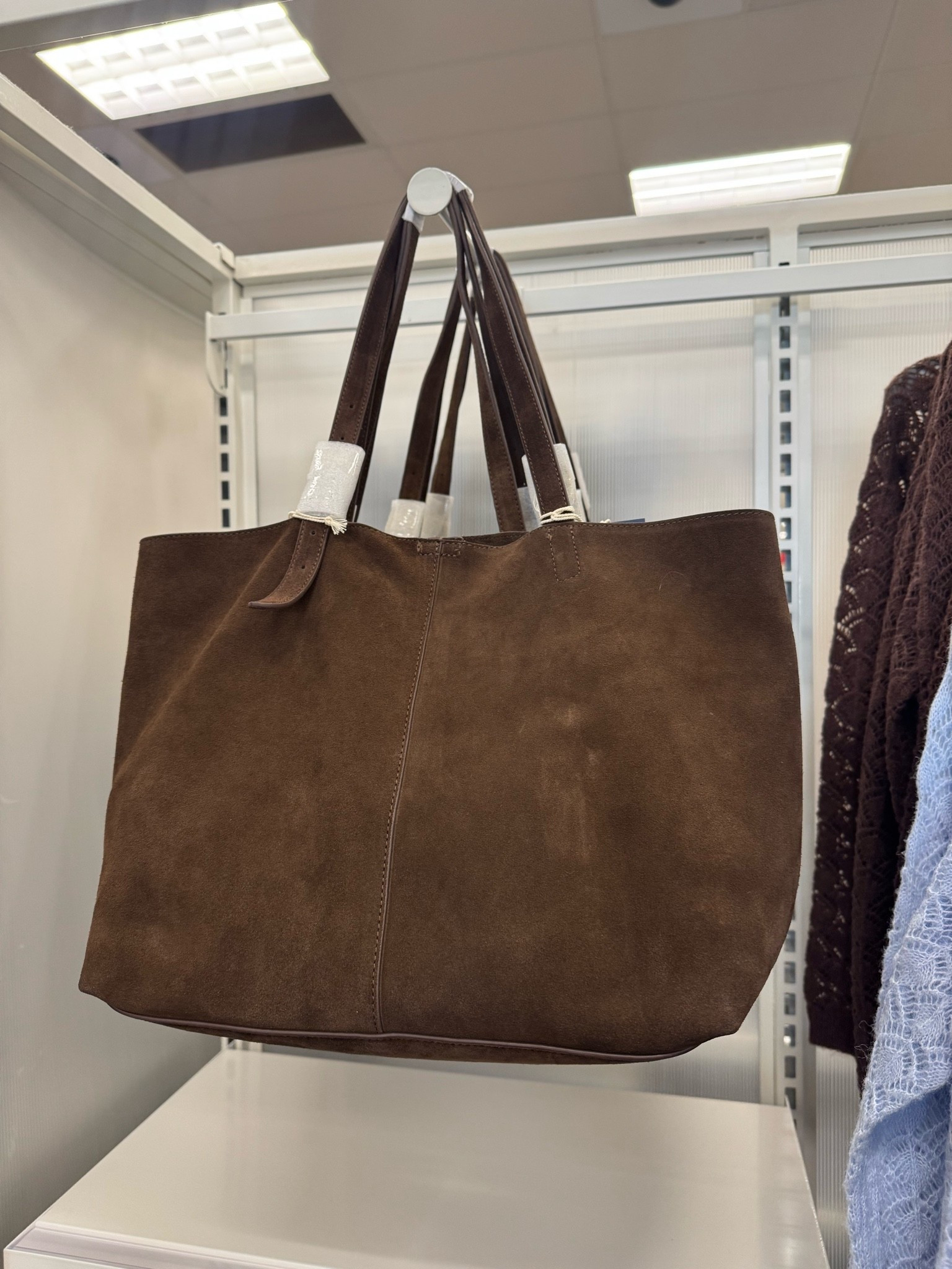 Target 🎯 Suede Buckle Strap Tote Bag - Universal Thread

#LTKSeasonal #LTKWorkwear #LTKmomlife