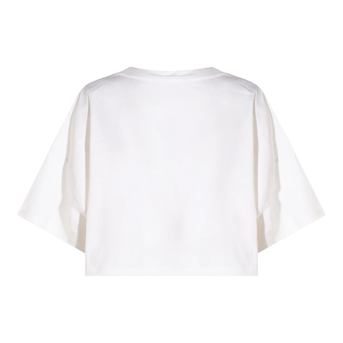 Chloé Logo Printed Oversized Cropped T-Shirt | Cettire Global