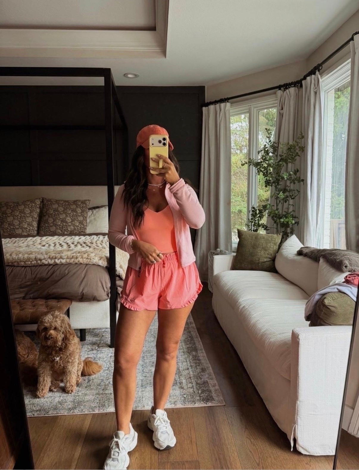 The ruffles on these shorts are so cute 🍑

#LTKgrwm #LTKootd #LTKActive