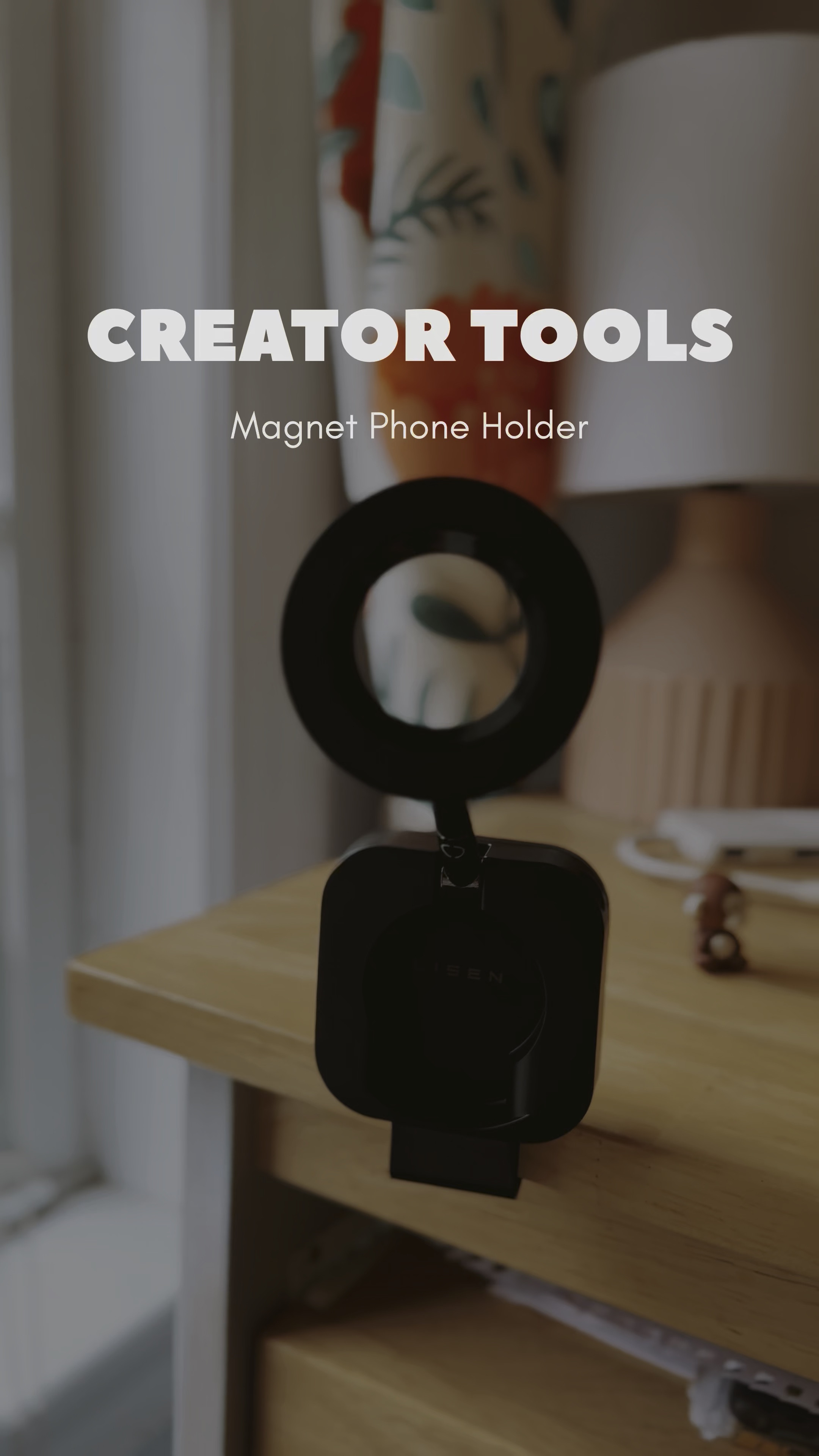Loving this new magnet phone holder from Lisen, super great tool for creators! 

#creator 

#LTKWatchNow #LTKFindsUnder50 #LTKTravel
