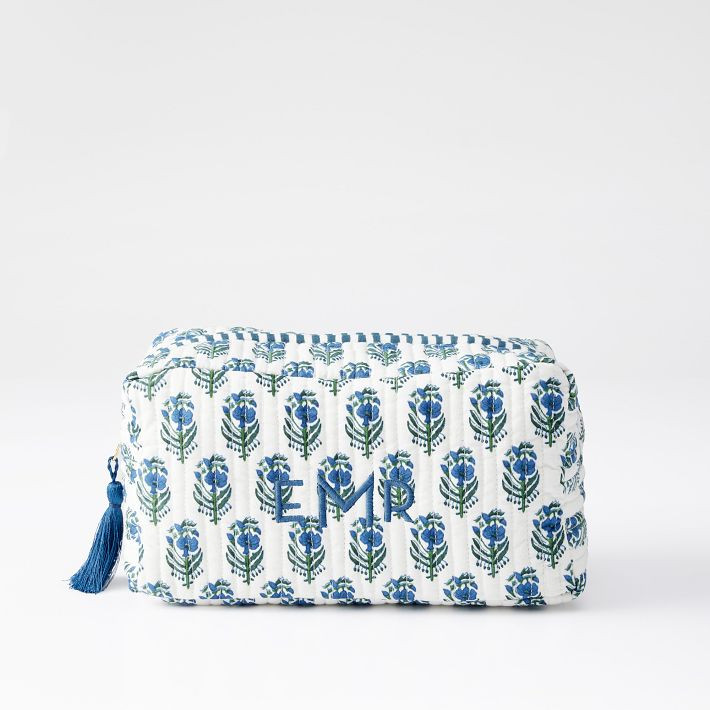 Block Print Travel Pouch | Mark and Graham