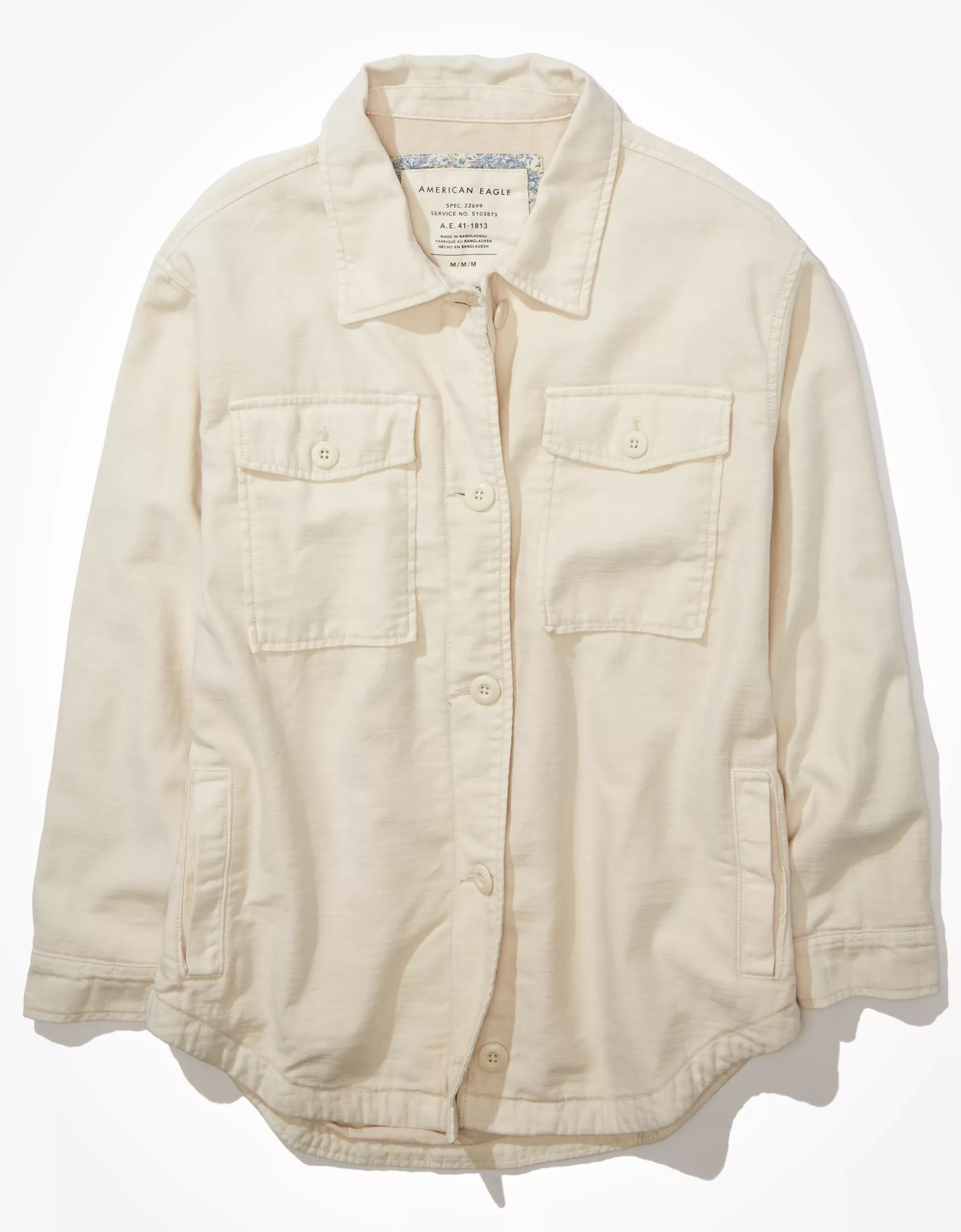AE Military Shacket | American Eagle Outfitters (US & CA)