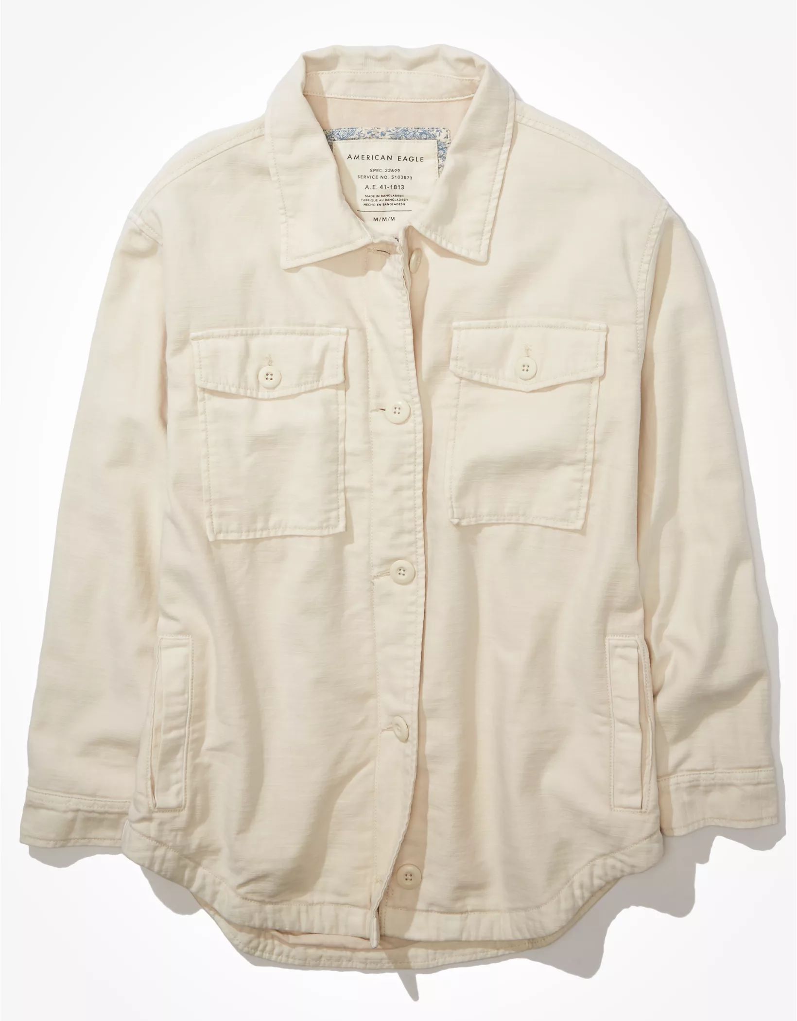 AE Military Shacket | American Eagle Outfitters (US & CA)