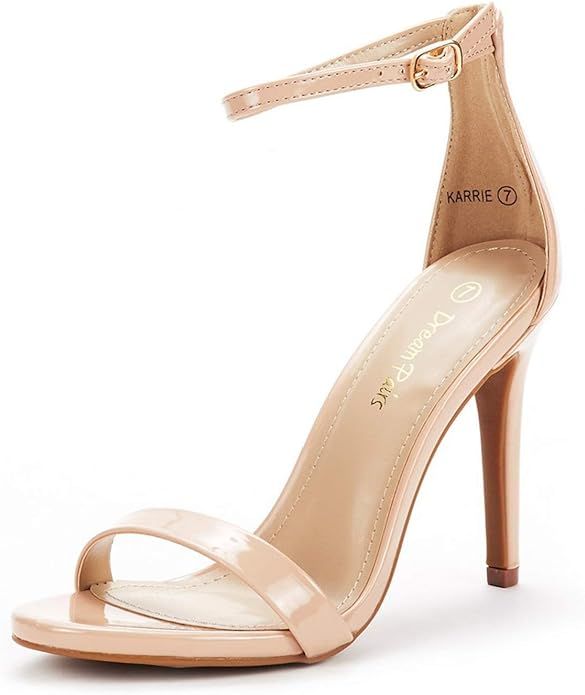 DREAM PAIRS Women's Karrie High Stiletto Pump Heeled Sandals | Amazon (US)