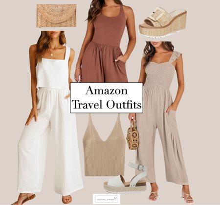 Amazon travel outfits, sandals and summer outfits

#LTKStyleTip #LTKMidsize #LTKSummerSales
