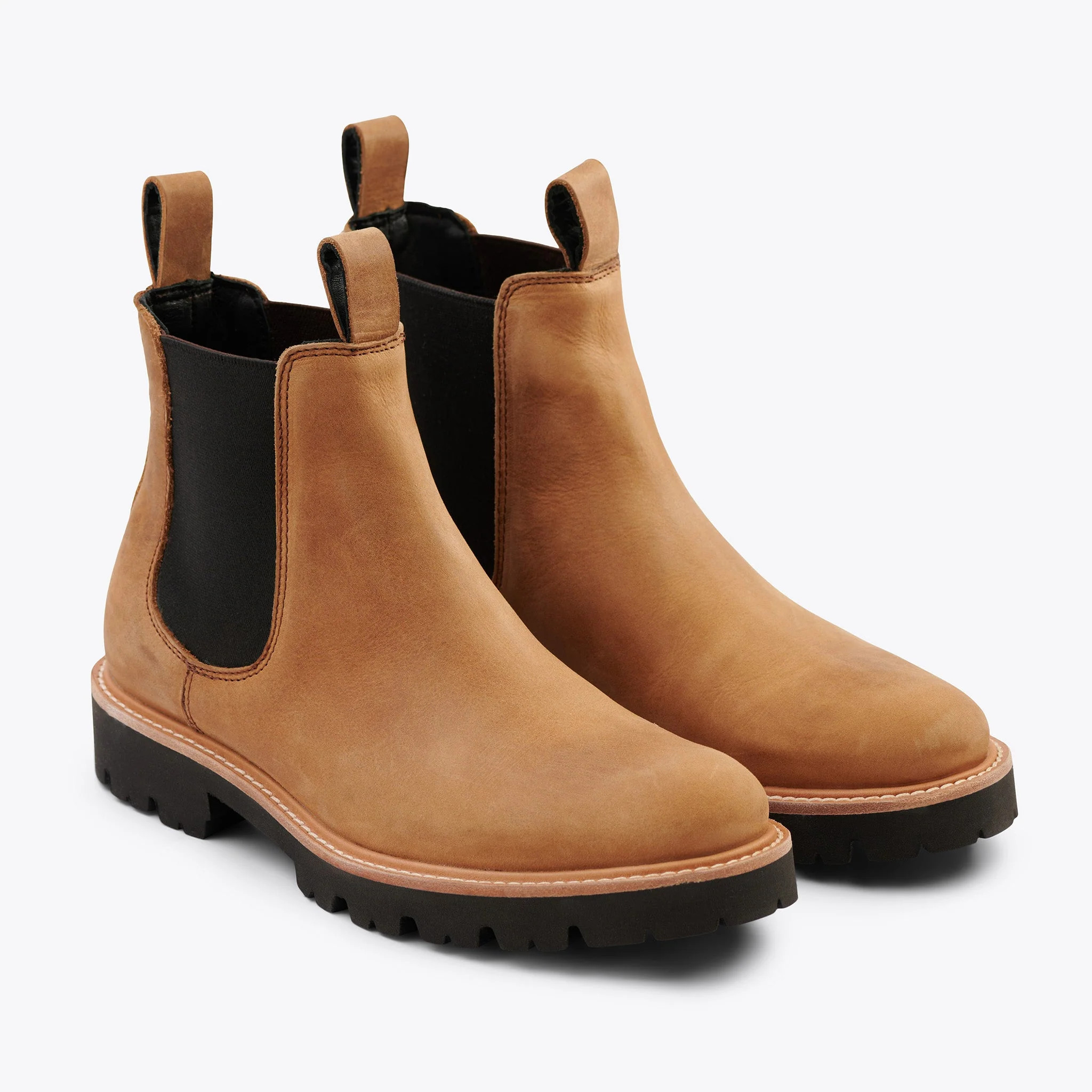 Go-To Lug Chelsea Boot Tobacco | Nisolo