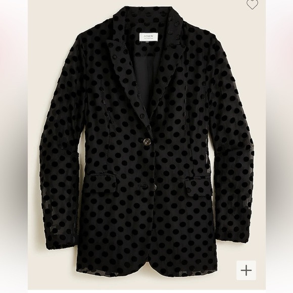New J Crew polka dot blazer. Great look for the holidays! | Poshmark