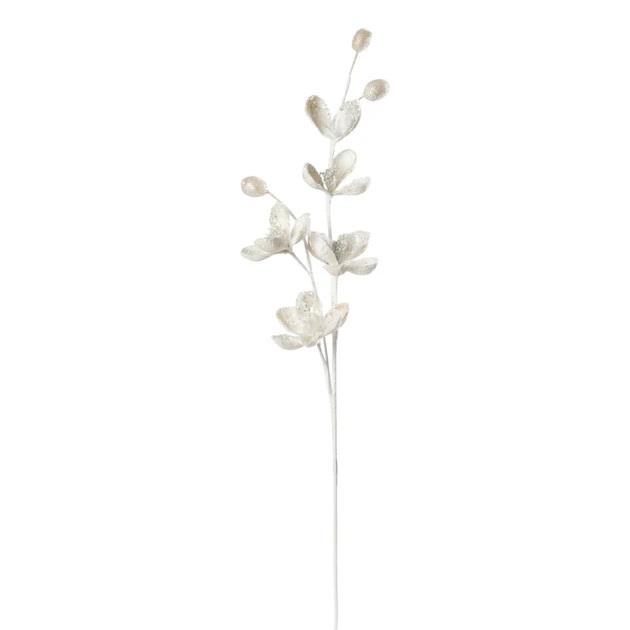 Wintery Magnolia Blossom Tree Stem - Set of 6 | Cailini Coastal