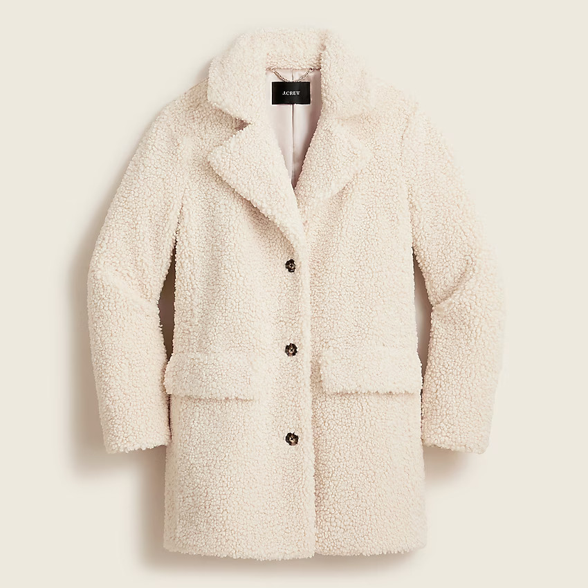 Teddy sherpa jacket | J. Crew US