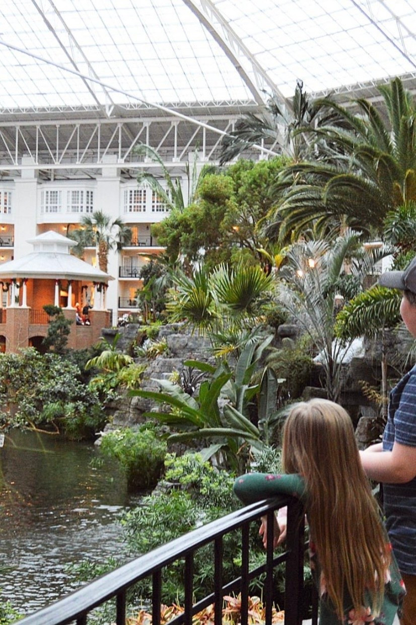 Love exploring with these kiddos 🌴 #gaylordopryland #nashville #atrium #familytravel 

#LTKTravel #LTKKids #LTKFamily