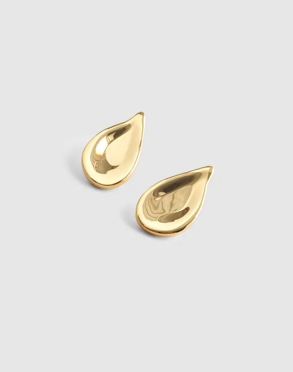 Oversized Droplet Stud Earrings | Madewell