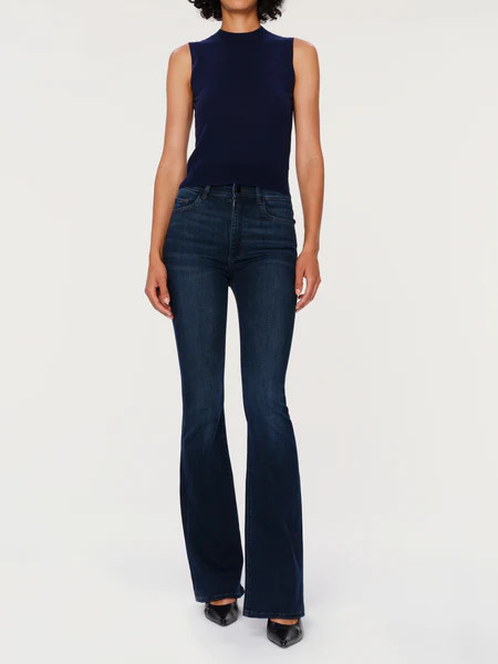 Bridget Boot High Rise Instasculpt™ 33" | Dark Indigo | DL 1961 Women