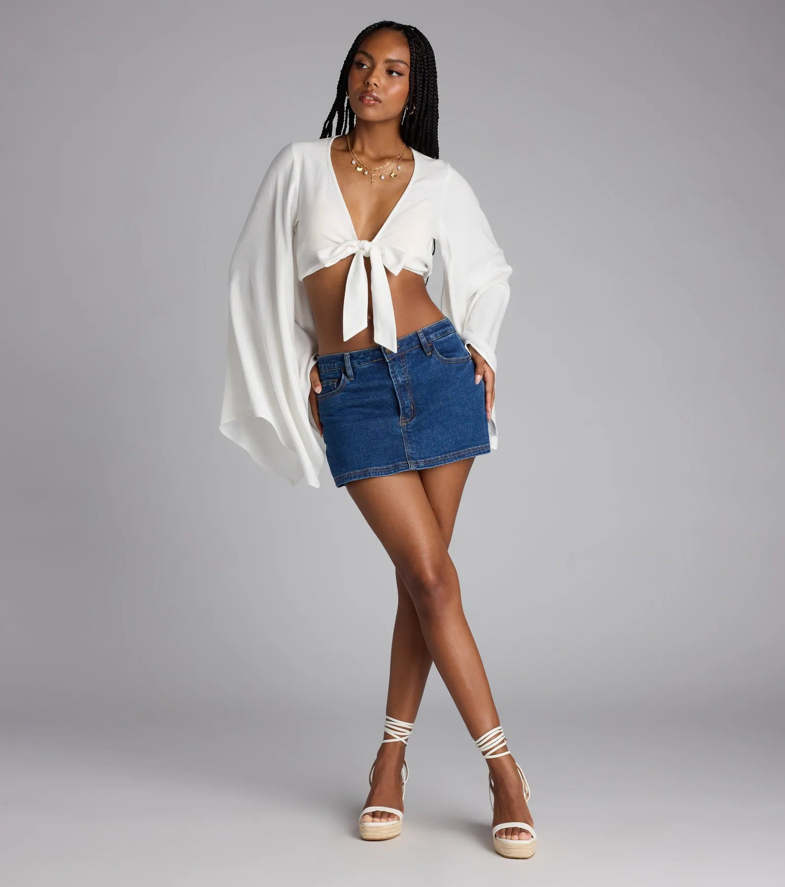 Mini Mood Activated Denim Skort | Windsor Stores